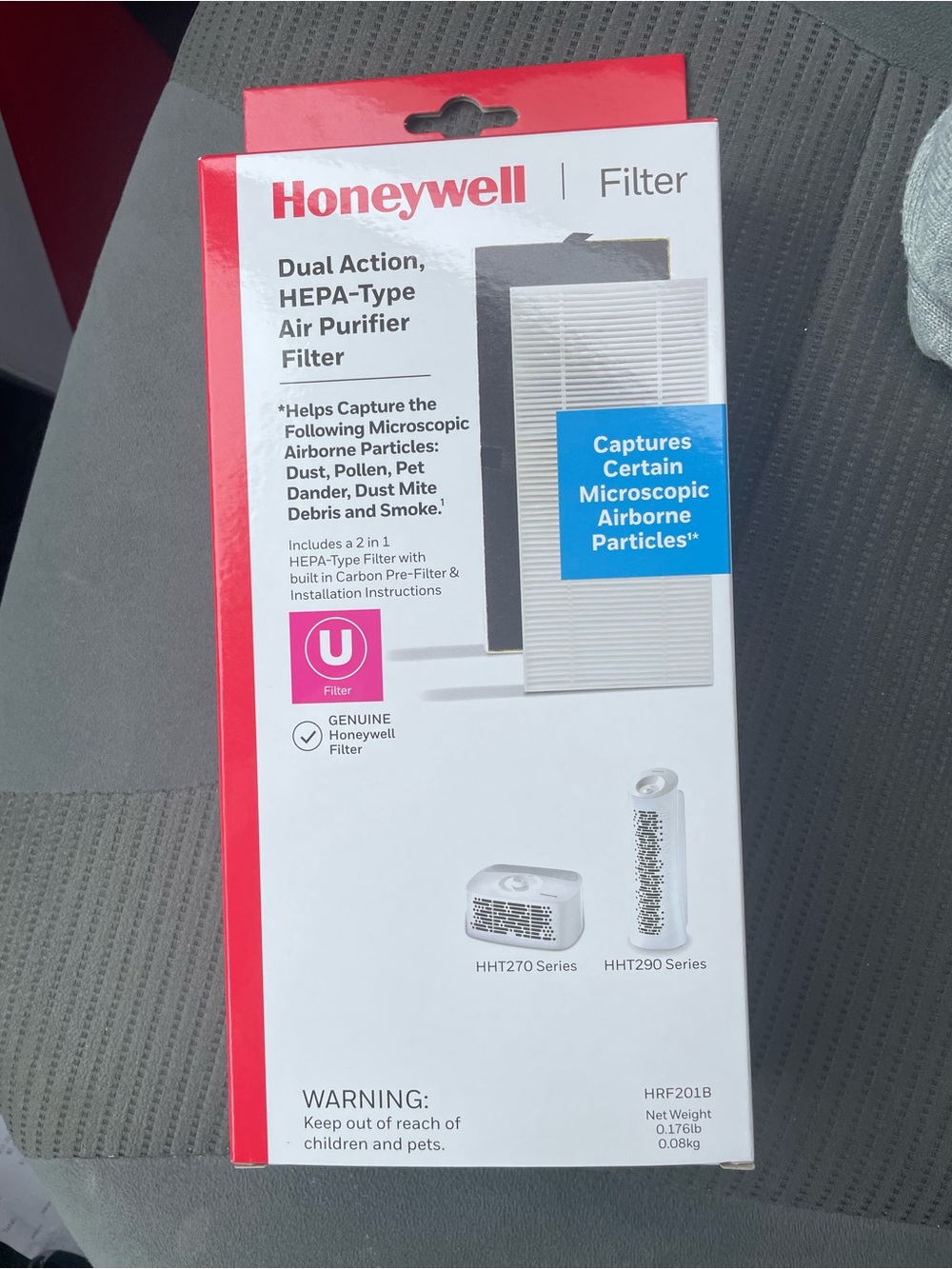 Honeywell HRF201B HEPA Clean Dual Action HEPA-Type Replacement Filter